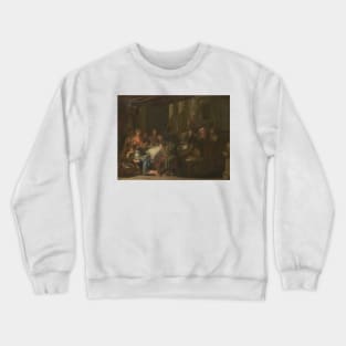 The Last Supper by Gerard de Lairesse Crewneck Sweatshirt